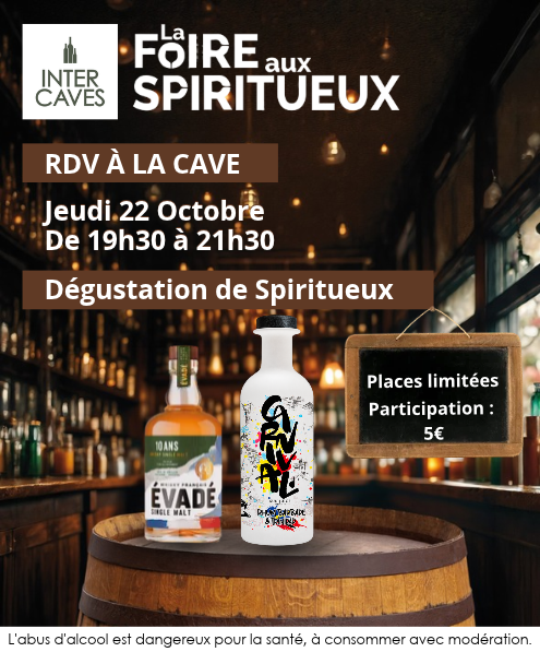 Visuel rendez-vous à la cave soirée Foire aux Vins