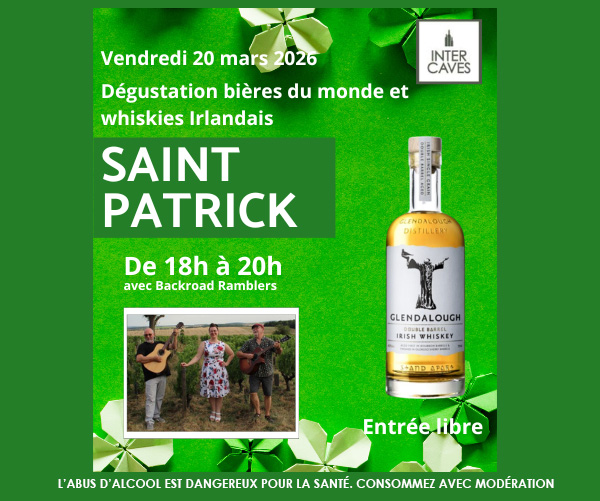 Illustration soirée saint-patrick vendredi 20 mars 2026