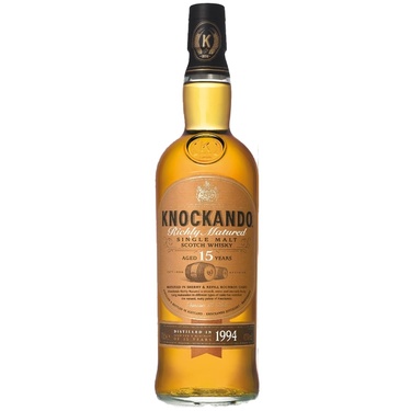 Whisky Ecosse Speyside Single Malt Knockando Richly Matured 15 Ans 43% 70cl