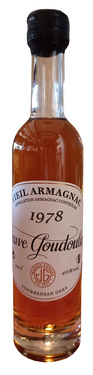 Mini Armagnac 1978 - Goudoulin