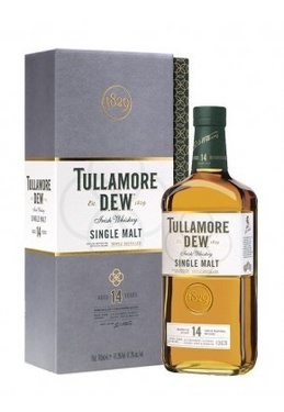 Whiskey Irlande Single Malt Tullamore Dew 14 Ans 41.3% 70cl Sous Etui