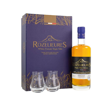 Coffret Whisky Rozelieures Origine + 2 Verres