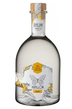 Rhum Agricole Blanc Guadeloupe Papillon 53% 70cl