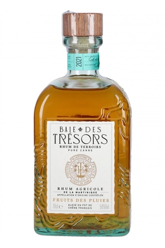 RHUM AGRICOLE MARTINIQUE BAIE DES TRESORS ESB FRUITS DES PLUIES 50%