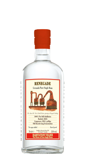 Habitation Velier Renegade Blanc 2025 Pot Still 55 %