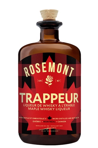 LIQUEUR DE WHISKY ERABLE TRAPPEUR ROSEMONT 32,5%