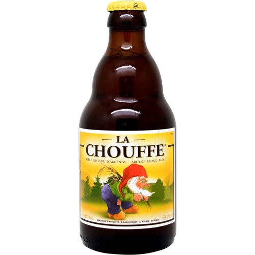 BIERE BELGE CHOUFFE BLONDE 0.33 8%