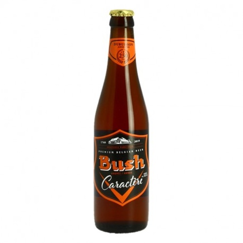 Bush Caractère 33 cl consigne 0,10 €