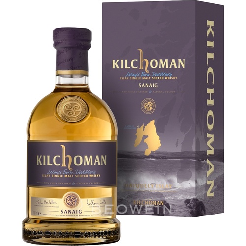 WHISKY ECOSSE ISLAY SINGLE MALT KILCHOMAN SANAIG 46% 70CL